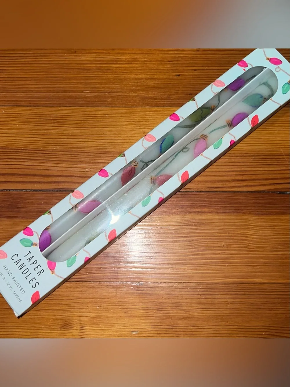 ANTHROPOLOGIE String Light Taper Candles